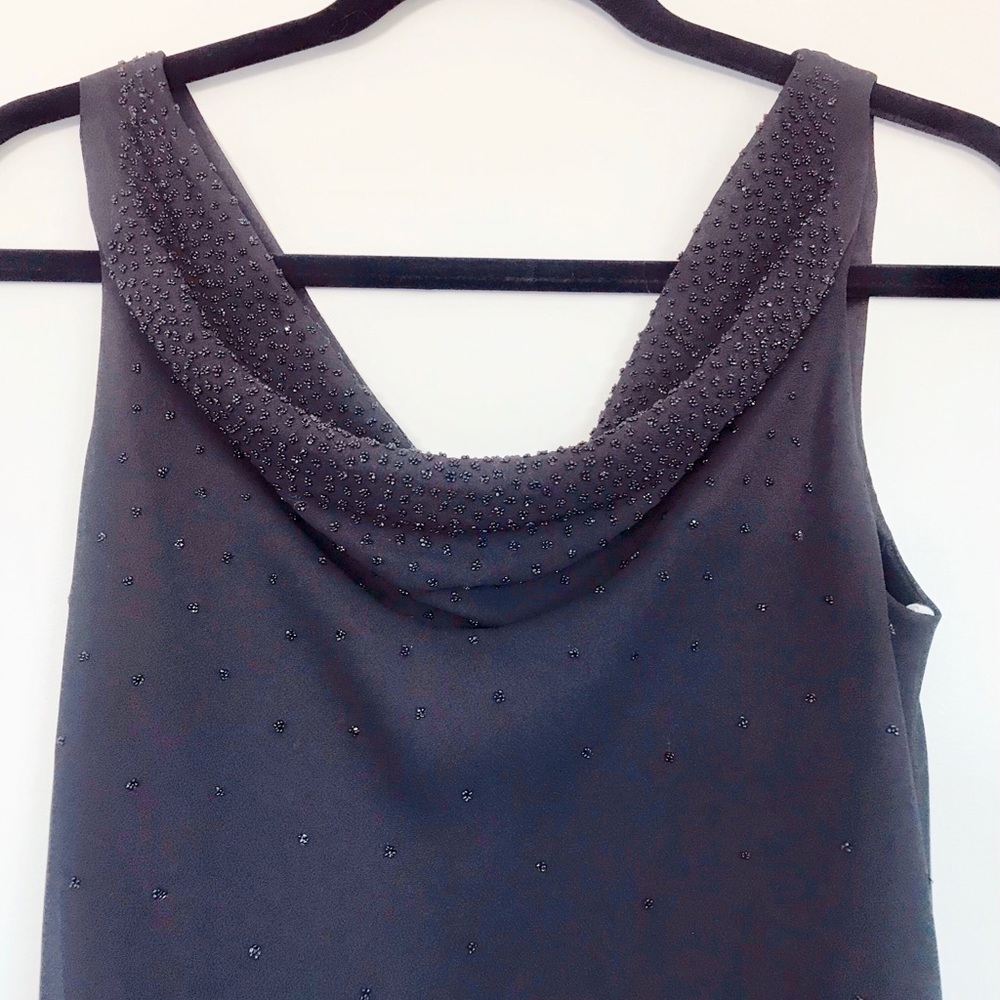 Ellie Sleeveless Black Dress